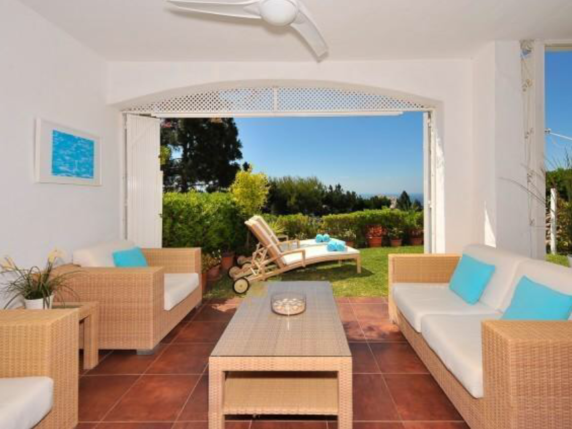 Bild 9 von 19 - Schönes Appartement mit privatem Garten und Meerblick