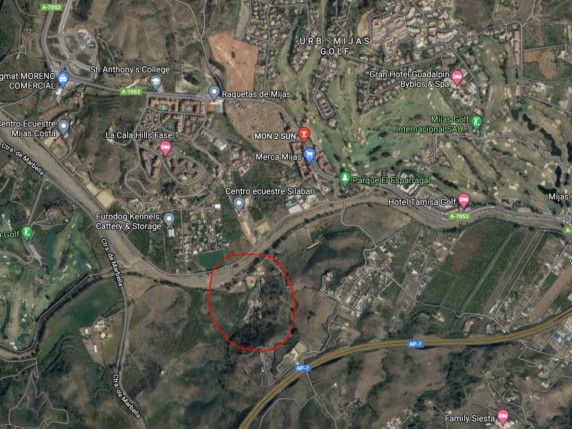 Bild 1 von 9 - Großes rustikales Grundstück in zentraler Lage zwischen La Cala de Mijas und La Cala Hills