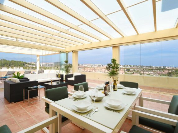 Image 6 of 21 - Luxurious corner penthouse with large terrace close to the beach and amenities