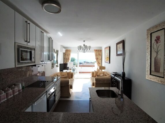 Image 8 of 8 - Lovely penthouse apartment in small community with sunning sea views