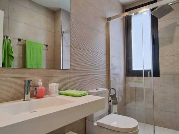 Image 16 of 20 - Luxurious ground floor apartment with private garden, sea views, pool, gym & spa
